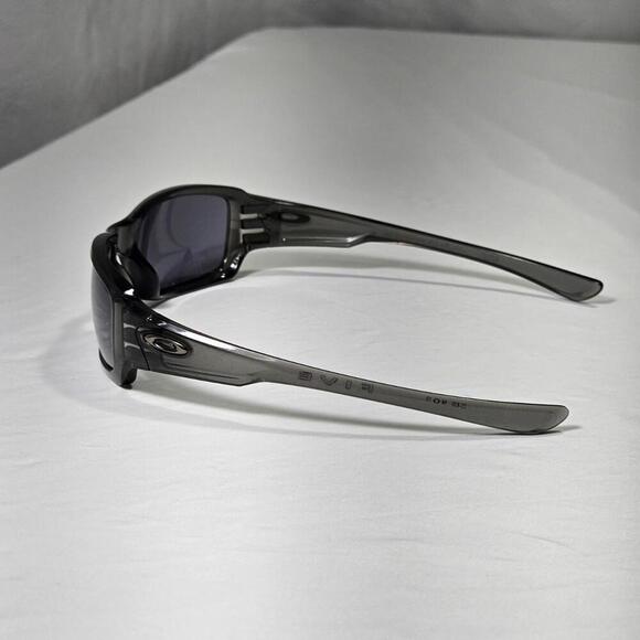 Oakley Five Squared Sunglasses Made In USA Transparent Gray Frames - Picture 9 of 11